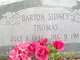  Barton Sidney Thomas
