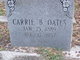  Carrie B. <I>Stockman</I> Oates