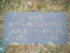  Roy “Ross” McClanahan