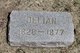  Delia Ann “Delian” <I>Howard</I> Weston