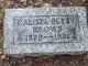 Calista Betsy Spears Brown Photo