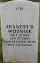  Frances <I>Balaski</I> Wozniak