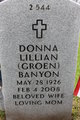  Donna Lillian <I>Groen</I> Banyon