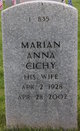  Marian Anna <I>Vorgert</I> Cichy