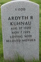  Ardyth R Kuhnau