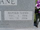  Harold Glenn Beane