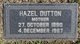  Hazel <I>Burchett</I> Dutton
