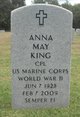  Anna May King
