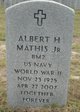  Albert Henry Mathis Jr.