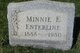  Minnie Elizabeth <I>Baughman</I> Enterline