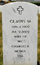  Gladys Marie <I>Storms</I> McFaul