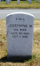  Josephine Mary “Josie” <I>DeCoite</I> Baumann