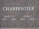 Mrs Mary <I>Thurnbeck</I> Charpentier