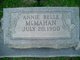  Annie Bell <I>McMahan</I> Buford