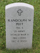  Randolph W Peet