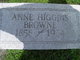  Ann Agnes <I>Nelson</I> Higgins Browne