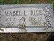 Mabel Lee <I>Self</I> Rice