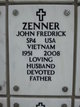  John Fredrick Zenner