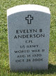 CPL Evelyn <I>Bryant</I> Anderson