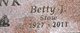  Betty Jeane <I>Stow</I> Link