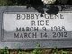  Bobby Gene Rice