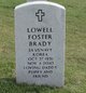  Lowell Foster Brady