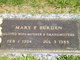  Mary Florence <I>Ritchie</I> Burden