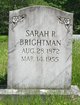  Sarah Rebecca Brightman