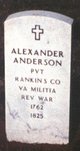 CPT Alexander Anderson