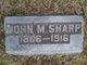  John M Sharp