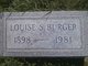  Louise S. <I>Werner</I> Burger