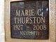 Marie C <I>Nicoletti</I> Thurston
