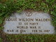  Louis Wilson Walden
