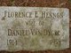  Florence E. <I>Hennon</I> Van Dycke