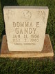  Domma E. Gandy