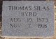  Thomas Silas Byrd