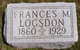  Frances <I>Pahl</I> Logsdon