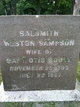  Salumith Weston <I>Sampson</I> Soule
