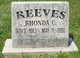 Rhonda C Sowders Reeves Photo