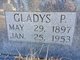  Gladys Pearl <I>Watkins</I> Harris