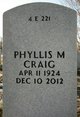 Phyllis M. Franklin Craig Photo