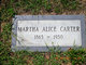  Martha Alice “Granny AL” <I>Dooley</I> Carter