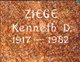  Kenneth D Ziege