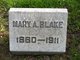  Mary A <I>Johnson</I> Blake