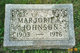  Marjorie K “Babe” Johnson