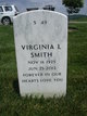  Virginia Louise <I>Shaw</I> Smith