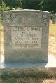  Lottie L. <I>Ward</I> Overby