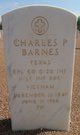Corp Charles Peter Barnes