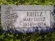  Mary Louise Kintz