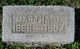  Martha Jane “Mattie” <I>Hoover</I> Hott